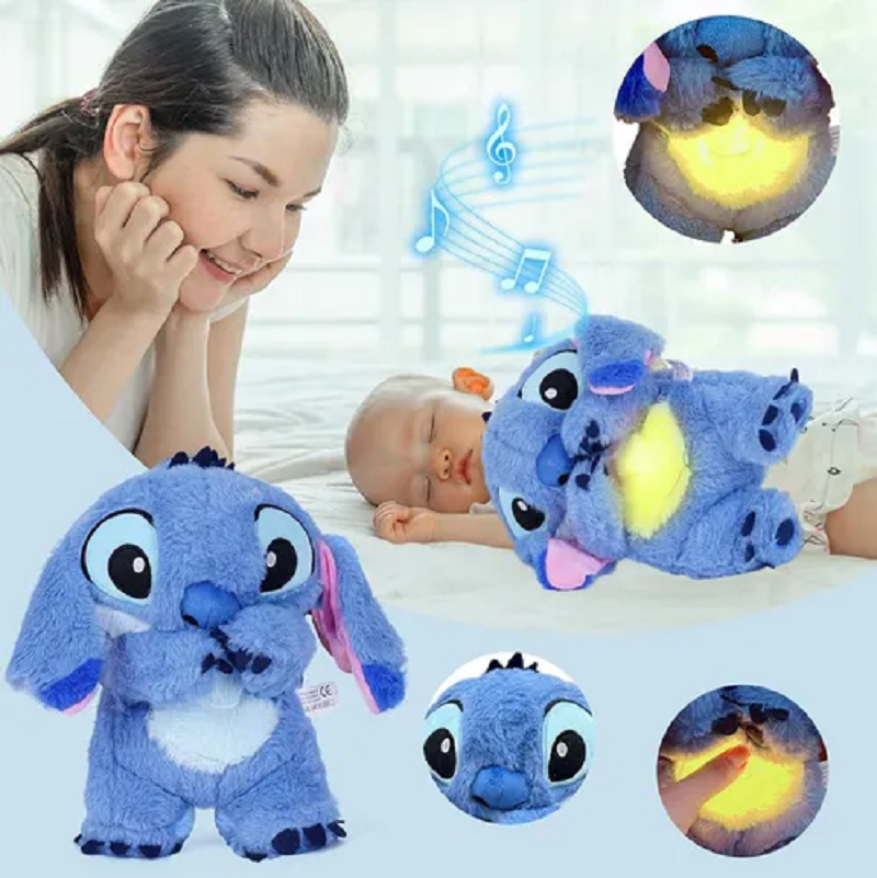 Peluche Stitch,Respira alivia ansiedad
